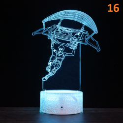 L&aacute;mpara multicolor Led Fortnite con mando a distancia