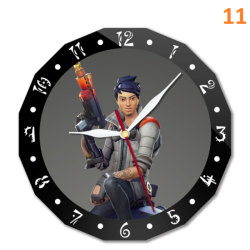 Fortnite reloj de pared 15cm personaje animado