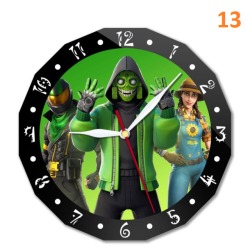 Fortnite reloj de pared 15cm personaje animado