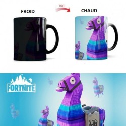 La taza m&aacute;gica de Fortnite reacciona al calor