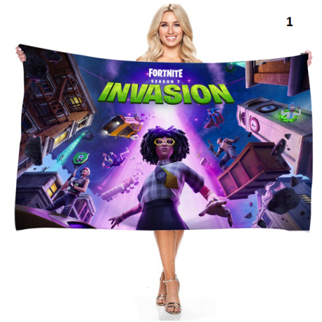 Fortnite  serviette de plage imprimée  originale