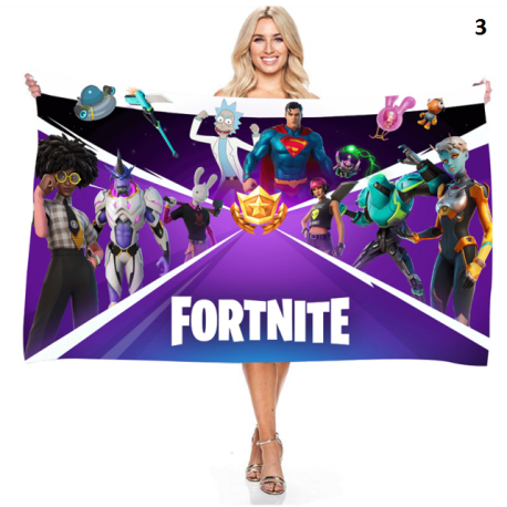 Fortnite  serviette de plage imprimée  originale
