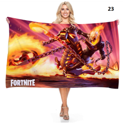 Toalla de playa con estampado original de Fortnite