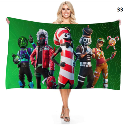Toalla de playa con estampado original de Fortnite