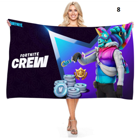 Fortnite  serviette de plage imprimée  originale