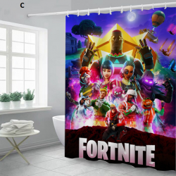 Fortnite Shower Curtain