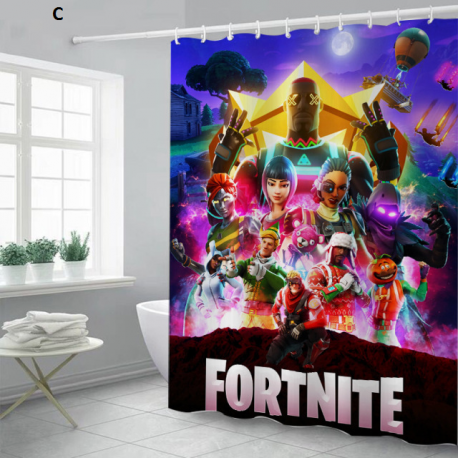 Cortina de ducha Fortnite