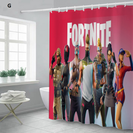 Fortnite Shower Curtain