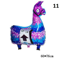 Decoraci&oacute;n para fiesta de Fortnication, juego de disparos, pancarta de alpaca, decoraci&oacute;n para fiesta de cumplea&ntilde;os, joysticks, globos, n&uacute;meros, juguetes