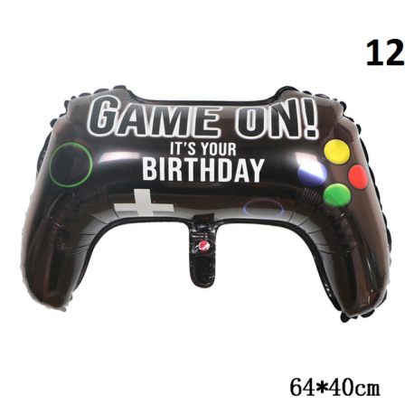 Décoration de fête fortnication, jeu de tir, bannière alpaga, décor de fête d&39anniversaire, manettes, ballons, nombres, jouets