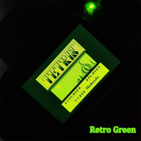 Écran Game Boy  Advance IPS V3.0  en couleur