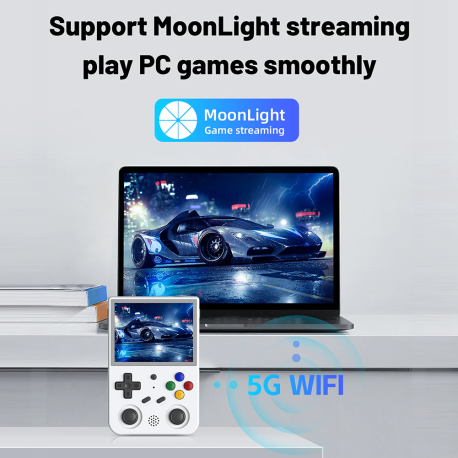 Console de jeux vidéo Portable rétro RG353V RG353VS, ANDOID ET LINUX 2 GO RAM