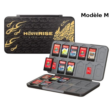 Pochette de rangement 24 cartouches de jeux Nintendo Switch Lite