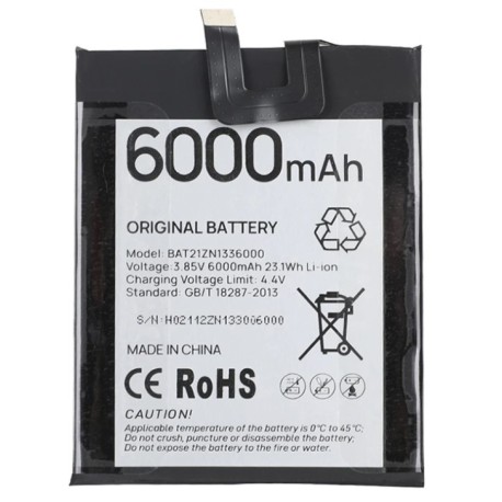 reparación de la batería Doogee V20