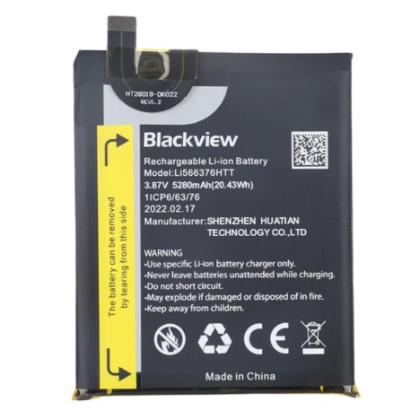 batería de reparación Blackview BL6000 Pro