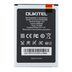 solución de problemas de la batería Oukitel C23 Pro