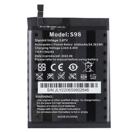 reparar batería Oukitel WP20
