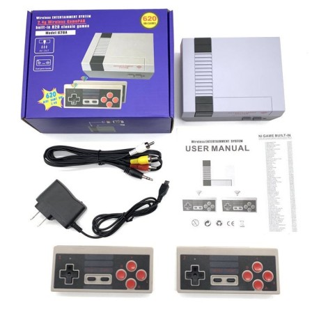 Rétro Mini TV/Console de jeu vidéo pour PS1/N64/DC intégré 50 émulateurs avec 33200 jeux prennent en charge HDMI avec manette sa