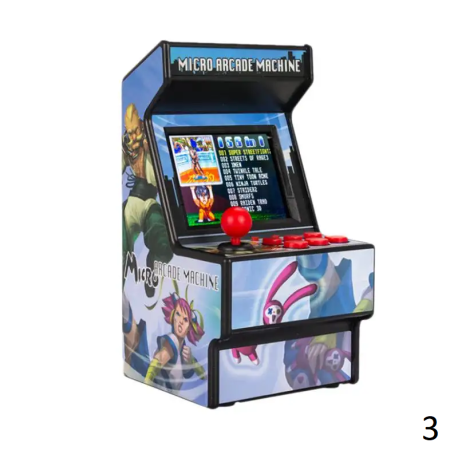 MINI Console Retro gaming 8 bits intégré 400 jeux style Gameboy 3.0 pouces