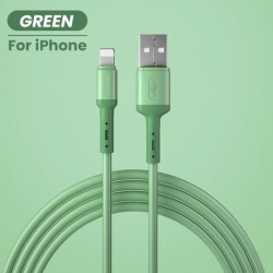 Cable USB silicona liquida iphone barato