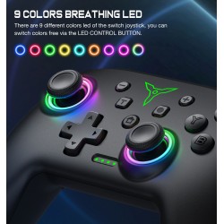Manette de jeux sans fil, pour Nintendo Switch/PC/Android/IOS/ PC