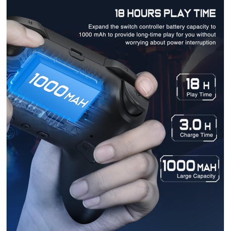 Manette de jeux sans fil, pour Nintendo Switch/PC/Android/IOS/ PC