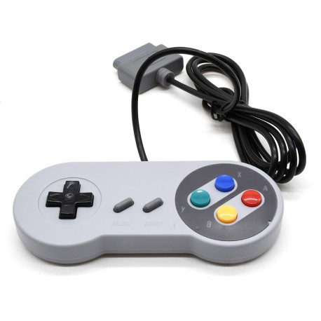 Manette de jeu Super Nintendo, SNES 16 bits 