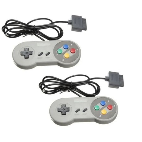 Manette de jeu Super Nintendo, SNES 16 bits 