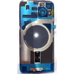 Sustituci&oacute;n de la luneta trasera del iPhone 14, completa con lente y placa