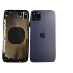 Chasis trasero de iPhone X a iphone 14 Pro, con logotipo y Herramientas
