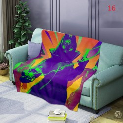 Fluffy blanket Fortnite battle royal style very soft