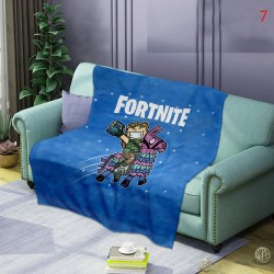 Fluffy blanket Fortnite battle royal style very soft