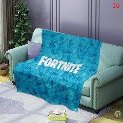 Fluffy blanket Fortnite battle royal style very soft
