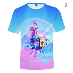 Tee shirt Fortnite Battle Royale imprim&eacute; en 3D pour enfant