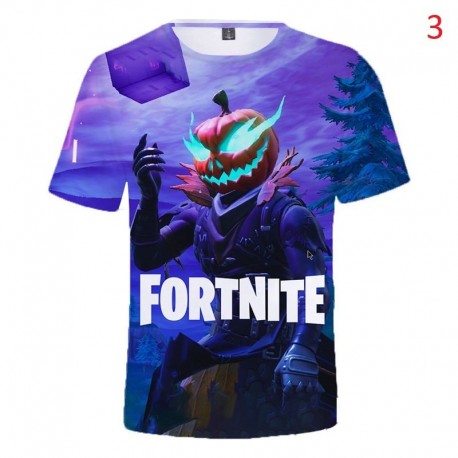 Camiseta de Fortnite Battle Royale impresa en 3D para niños