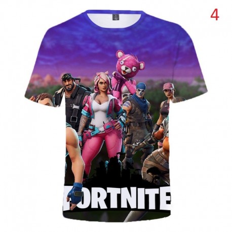 Camiseta de Fortnite Battle Royale impresa en 3D para niños