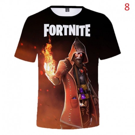 Camiseta de Fortnite Battle Royale impresa en 3D para niños