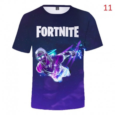 Camiseta de Fortnite Battle Royale impresa en 3D para niños