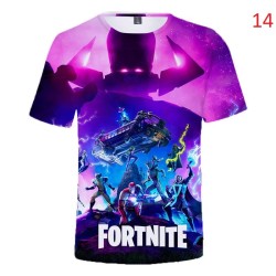 Camiseta de Fortnite Battle Royale impresa en 3D para ni&ntilde;os