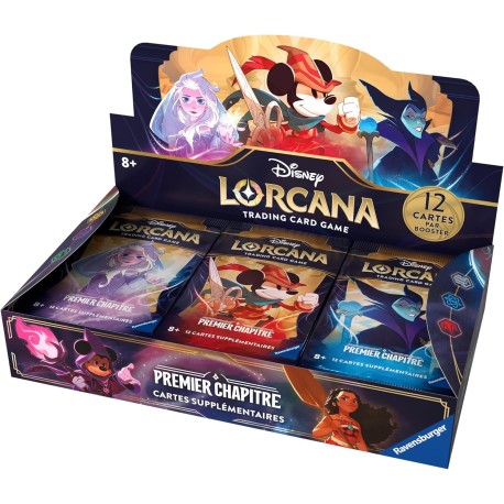 pack 24 potenciadores disney lorcana
