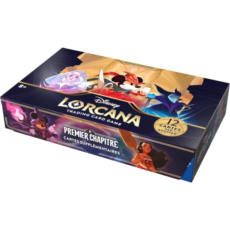 pack 24 potenciadores disney lorcana