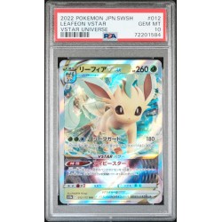 carte LEAFEON VSTAR PSA 10 pas cher