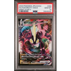 Pokemon FA/TOXTRICITY VMAX PSA10