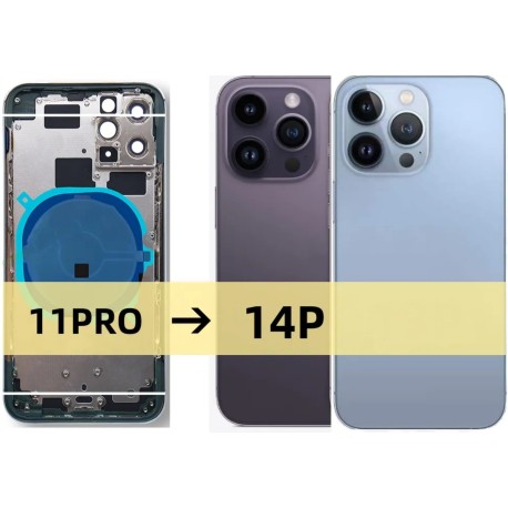 convertir iPhone 11 a iphone 14 Pro