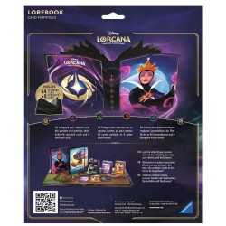 classeur Mal&eacute;fique Disney Lorcana