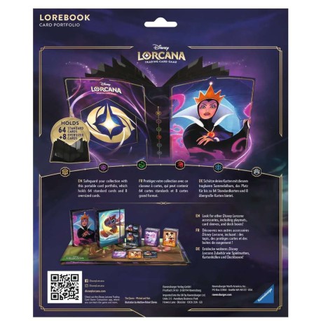 classeur Maléfique Disney Lorcana