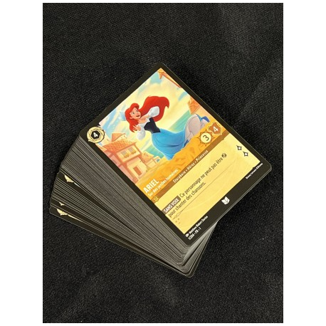 set 54 cartes inhabituelles Lorcana