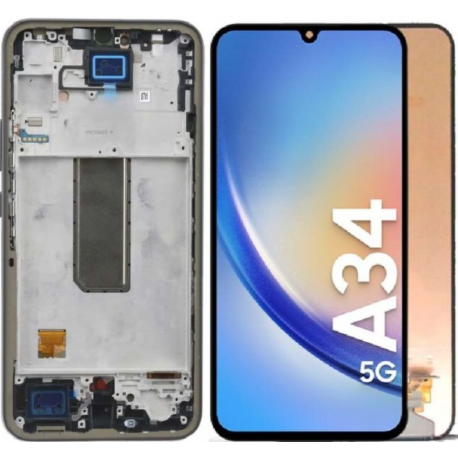 reparación de la pantalla del Galaxy A34