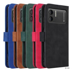 Solid Flip Phone Case For Doogee X98 X96 S88 N40 Pro N30