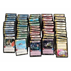 Set 60 Cartes Peu commune Star wars 